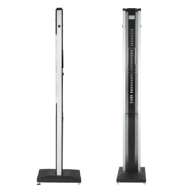 Freestanding Electric Patio Heater- 1.8kW with 5 Heat Setting Remote and Light