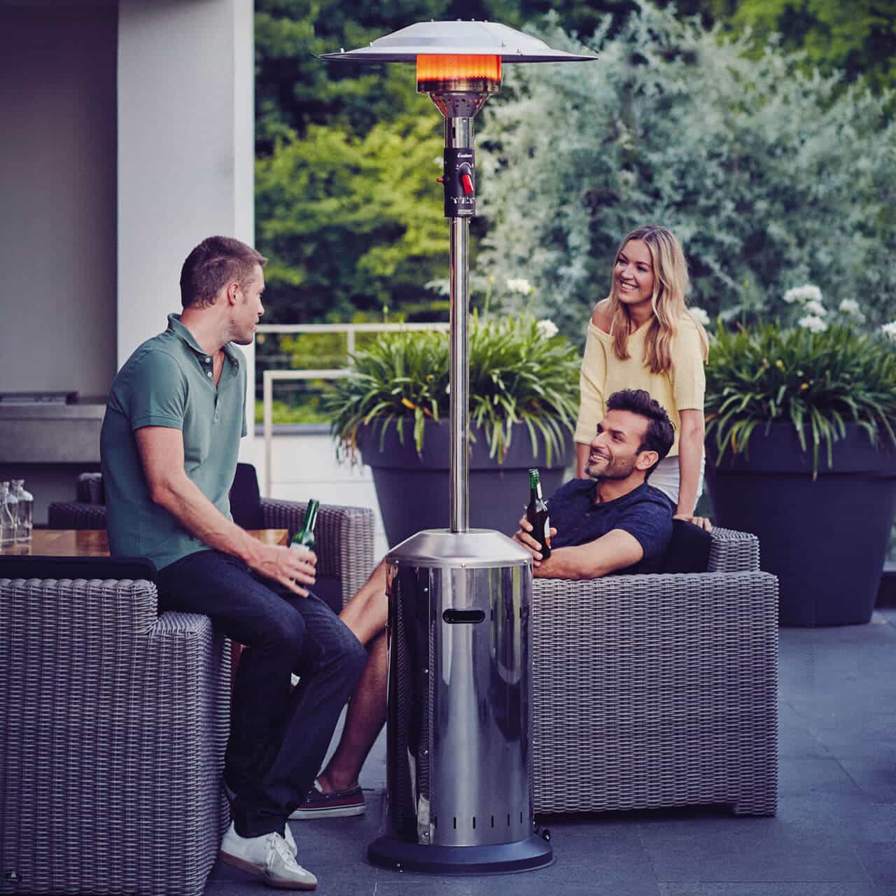 Enders® Elegance 8Kw ECO Patio Heater- Stainless Steel